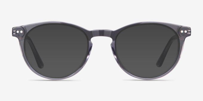 Traveller Gray Acetate, MetalEyeglass Frames from EyeBuyDirect, with Tinted Lenses