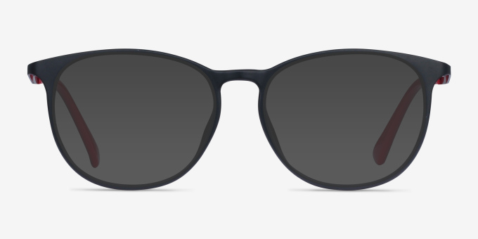 Today Black Plastic, MetalEyeglass Frames from EyeBuyDirect, with Tinted Lenses
