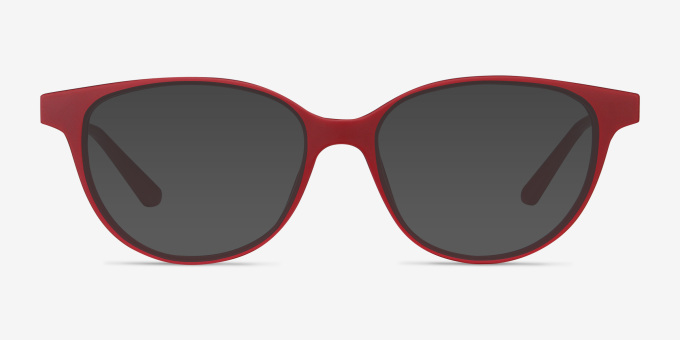 Element Red Plastic, MetalEyeglass Frames from EyeBuyDirect, with Tinted Lenses