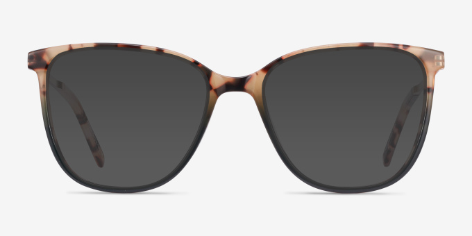 Aroma Tortoise Green Acetate, MetalEyeglass Frames from EyeBuyDirect, with Tinted Lenses