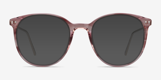 Oriana Rose Acetate, MetalMontures de lunettes de vue d'EyeBuyDirect, Avec des Verres Teintés