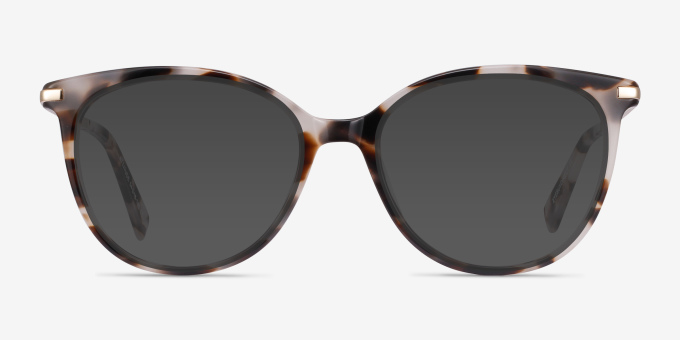 Attitude Ivory Tortoise Acetate, MetalEyeglass Frames from EyeBuyDirect, with Tinted Lenses