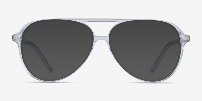 Viento Clear AcetateEyeglass Frames from EyeBuyDirect, with Tinted Lenses