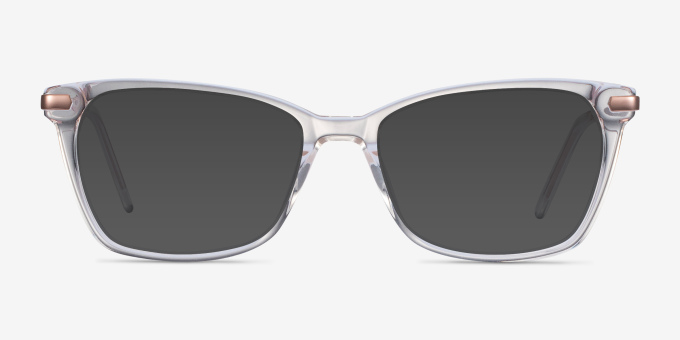 Forward Clear Acetate, MetalEyeglass Frames from EyeBuyDirect, with Tinted Lenses