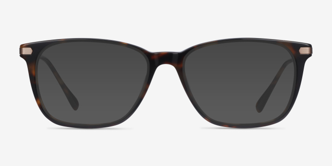Plaza Tortoise Acetate, MetalEyeglass Frames from EyeBuyDirect, with Tinted Lenses