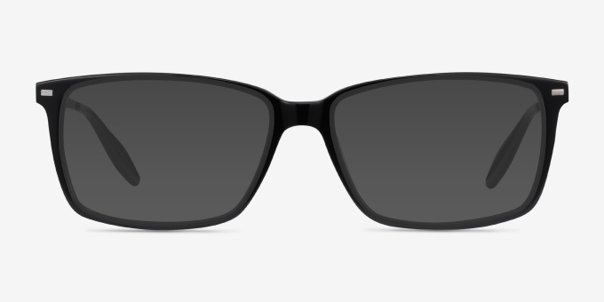 Hayday Black Acetate, MetalEyeglass Frames from EyeBuyDirect, with Tinted Lenses