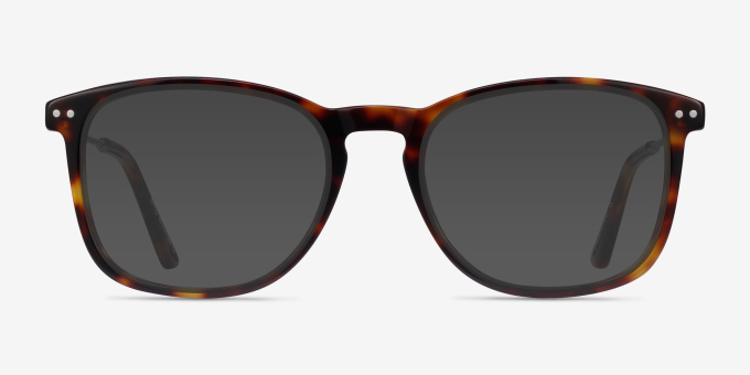 Ratio Tortoise Acetate, MetalEyeglass Frames from EyeBuyDirect, with Tinted Lenses