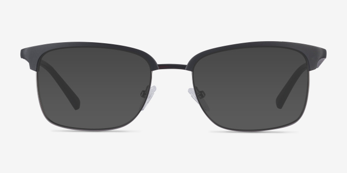 Osten Black Plastic, MetalEyeglass Frames from EyeBuyDirect, with Tinted Lenses