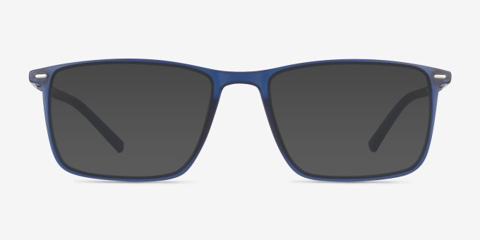Simon Blue Plastic, MetalEyeglass Frames from EyeBuyDirect, with Tinted Lenses