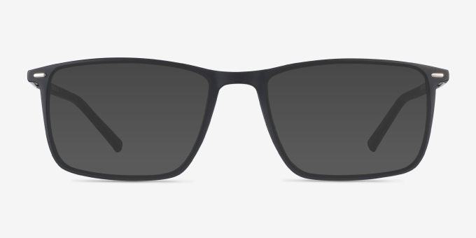 Simon Black Plastic, MetalEyeglass Frames from EyeBuyDirect, with Tinted Lenses
