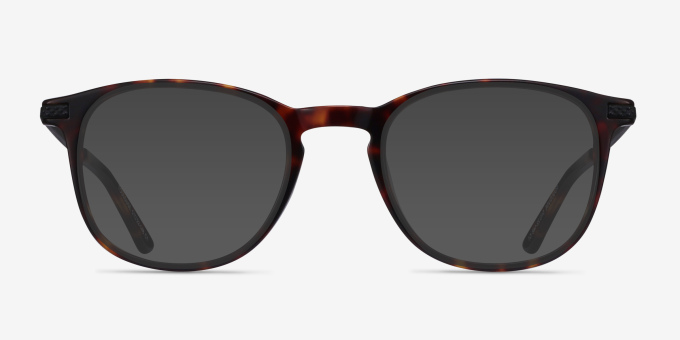 Toulouse Tortoise Acetate, MetalEyeglass Frames from EyeBuyDirect, with Tinted Lenses