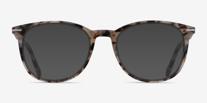 Ninah Ivory Tortoise Acetate, MetalEyeglass Frames from EyeBuyDirect, with Tinted Lenses
