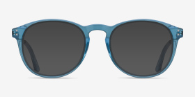 Akio - Slick & Modern Blue Eyeglasses | Eyebuydirect