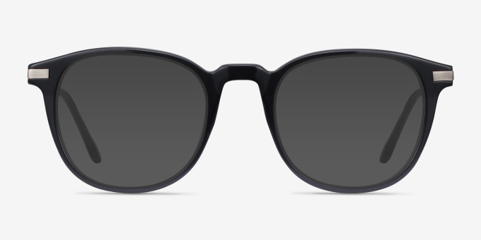 Giverny Gray Acetate, MetalEyeglass Frames from EyeBuyDirect, with Tinted Lenses
