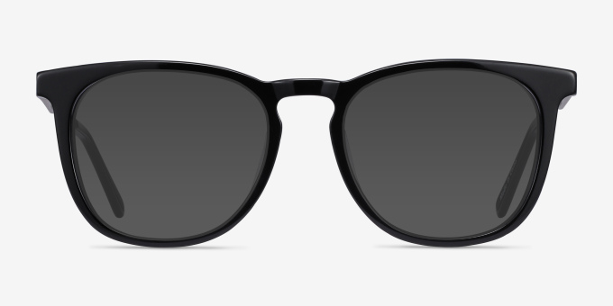 Vibes Black Acetate, MetalEyeglass Frames from EyeBuyDirect, with Tinted Lenses