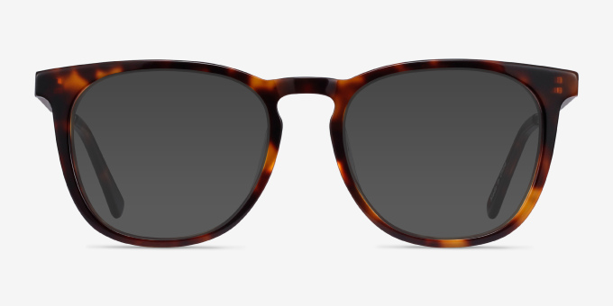 Vibes Tortoise Acetate, MetalEyeglass Frames from EyeBuyDirect, with Tinted Lenses