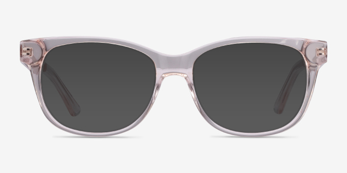 Story Clear Pink Acetate, MetalEyeglass Frames from EyeBuyDirect, with Tinted Lenses