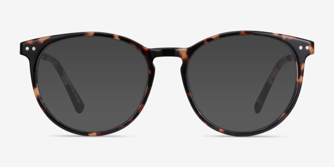 Clever Tortoise Acetate, MetalEyeglass Frames from EyeBuyDirect, with Tinted Lenses