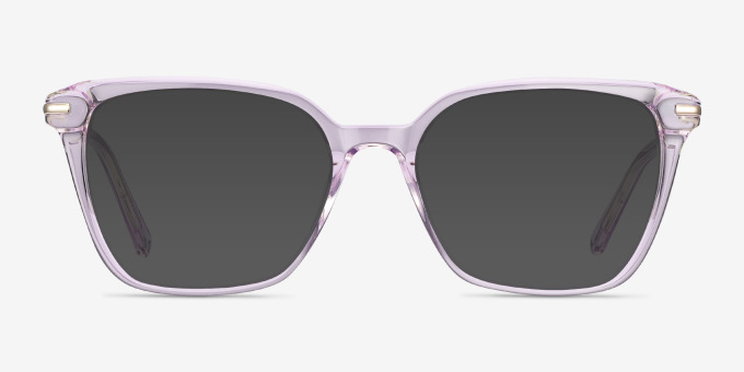 Dearly Purple Acetate, MetalEyeglass Frames from EyeBuyDirect, with Tinted Lenses