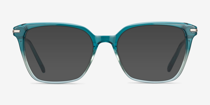 Dearly Green Acetate, MetalEyeglass Frames from EyeBuyDirect, with Tinted Lenses