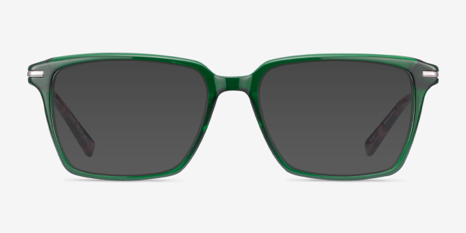 Sense Green Acetate, MetalEyeglass Frames from EyeBuyDirect, with Tinted Lenses