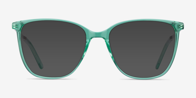 Aroma Emerald Green Acetate, MetalEyeglass Frames from EyeBuyDirect, with Tinted Lenses