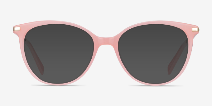Attitude Coral Acetate, MetalEyeglass Frames from EyeBuyDirect, with Tinted Lenses