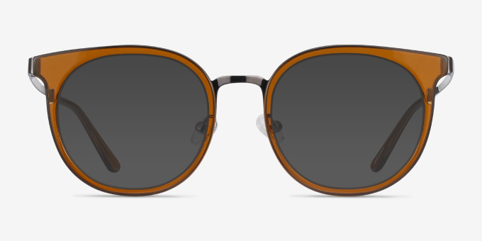 Murphy Brown Acetate, MetalEyeglass Frames from EyeBuyDirect, with Tinted Lenses