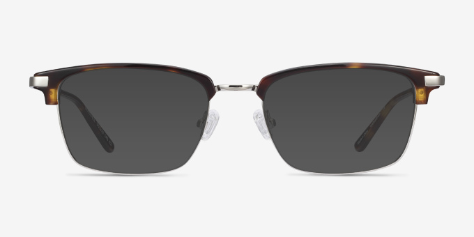 Maxwell Tortoise Acetate, MetalEyeglass Frames from EyeBuyDirect, with Tinted Lenses