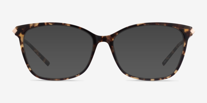 Ashley Tortoise Acetate, MetalEyeglass Frames from EyeBuyDirect, with Tinted Lenses