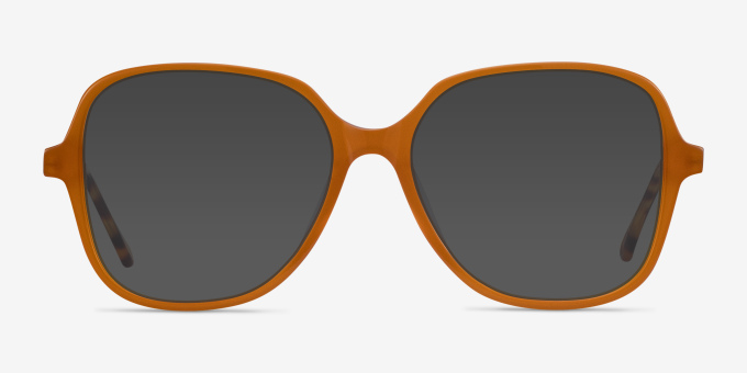 Corey Mellow Yellow Acetate, MetalEyeglass Frames from EyeBuyDirect, with Tinted Lenses