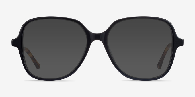 Corey Black Acetate, MetalEyeglass Frames from EyeBuyDirect, with Tinted Lenses