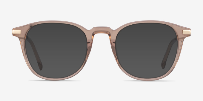 Giverny Clear Brown AcetateEyeglass Frames from EyeBuyDirect, with Tinted Lenses