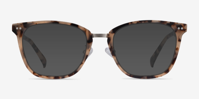 Biblio Ivory Tortoise Acetate, MetalEyeglass Frames from EyeBuyDirect, with Tinted Lenses