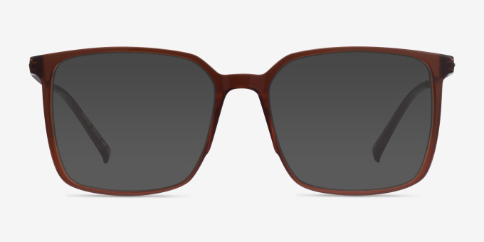 Easton Clear Brown Acetate, MetalEyeglass Frames from EyeBuyDirect, with Tinted Lenses