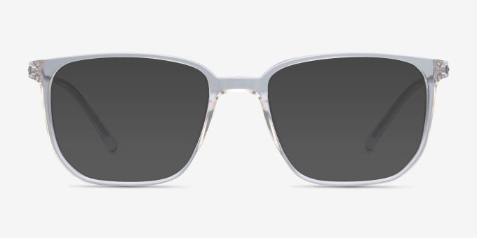 Pattern Clear AcetateEyeglass Frames from EyeBuyDirect, with Tinted Lenses