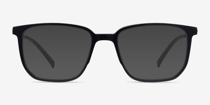 Pattern Rectangle Black Glasses for Men | Eyebuydirect