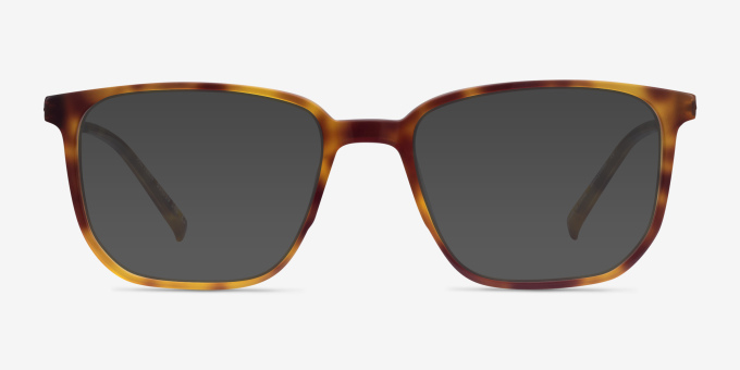 Pattern Tortoise AcetateEyeglass Frames from EyeBuyDirect, with Tinted Lenses