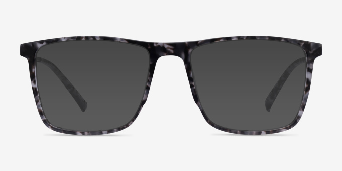 Cooper Gray Tortoise AcetateEyeglass Frames from EyeBuyDirect, with Tinted Lenses