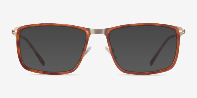 Kairo Tortoise Gold AcetateEyeglass Frames from EyeBuyDirect, with Tinted Lenses