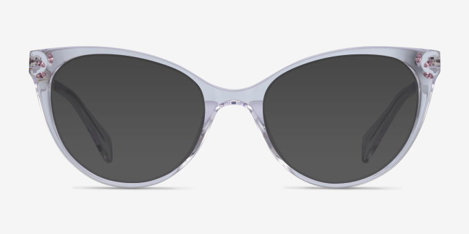 Beauty Clear Acetate, MetalEyeglass Frames from EyeBuyDirect, with Tinted Lenses