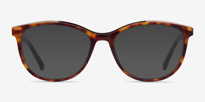 Glam Tortoise Acetate, MetalEyeglass Frames from EyeBuyDirect, with Tinted Lenses