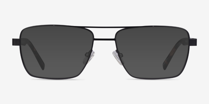 Colton Black & Tortoise AcetateEyeglass Frames from EyeBuyDirect, with Tinted Lenses