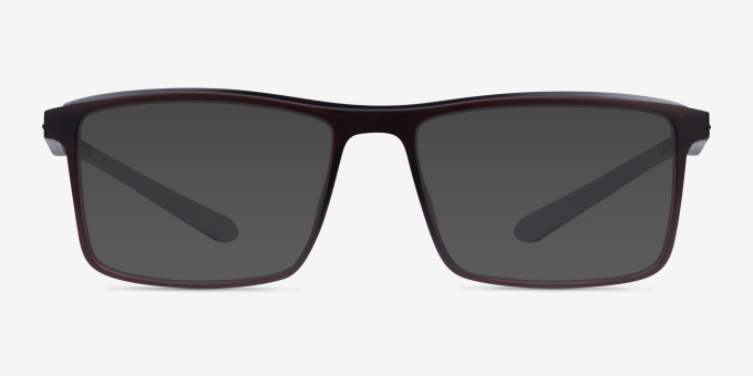 Medium Coffee MetalEyeglass Frames from EyeBuyDirect, with Tinted Lenses