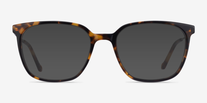 Confident Tortoise Silver AcetateEyeglass Frames from EyeBuyDirect, with Tinted Lenses