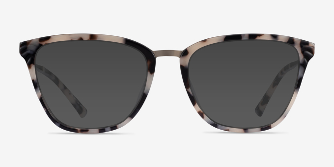 Azur Ivory Tortoise AcetateEyeglass Frames from EyeBuyDirect, with Tinted Lenses