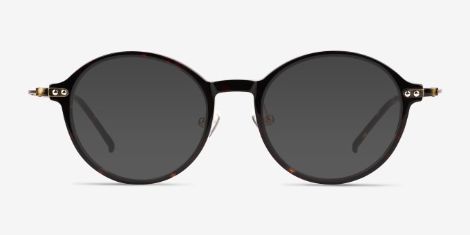 Reily Tortoise Bronze AcetateEyeglass Frames from EyeBuyDirect, with Tinted Lenses