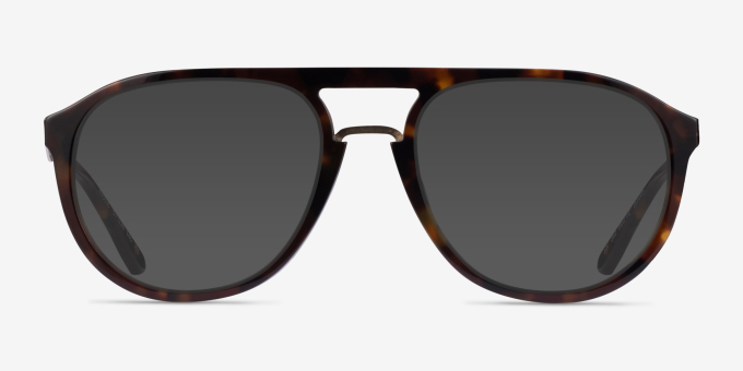 Rustic Tortoise AcetateEyeglass Frames from EyeBuyDirect, with Tinted Lenses