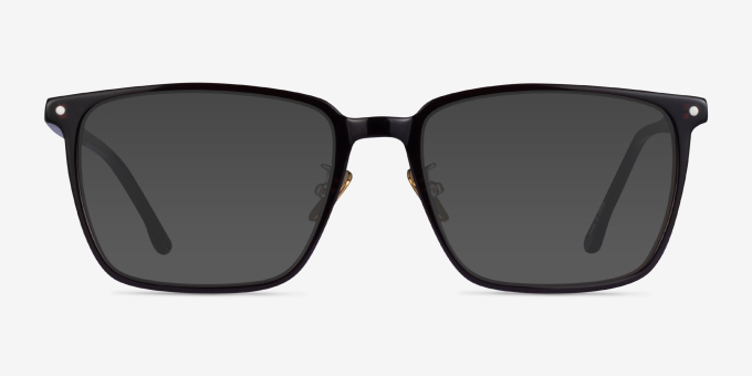 Lachlan Dark Brown AcetateEyeglass Frames from EyeBuyDirect, with Tinted Lenses