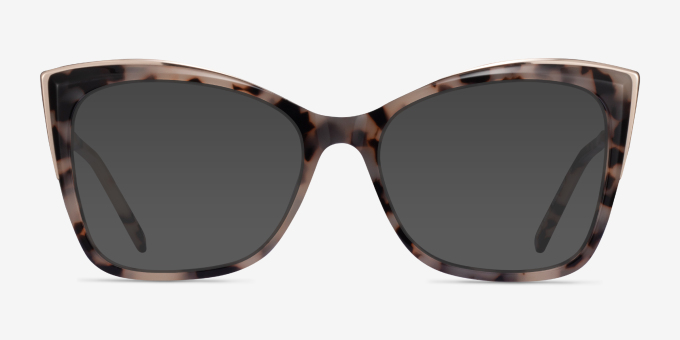 Dorothy Ivory Tortoise Gold AcetateEyeglass Frames from EyeBuyDirect, with Tinted Lenses